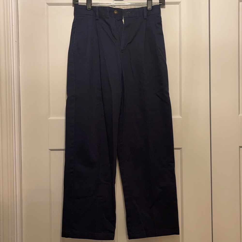 Boys 12 slim Navy dress pants